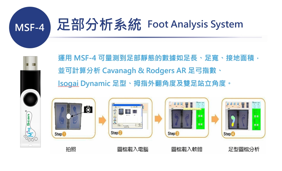 MSF-4 足部分析系統